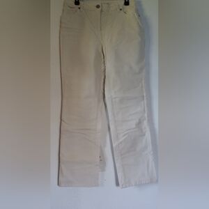 Style & Co off white corduroys